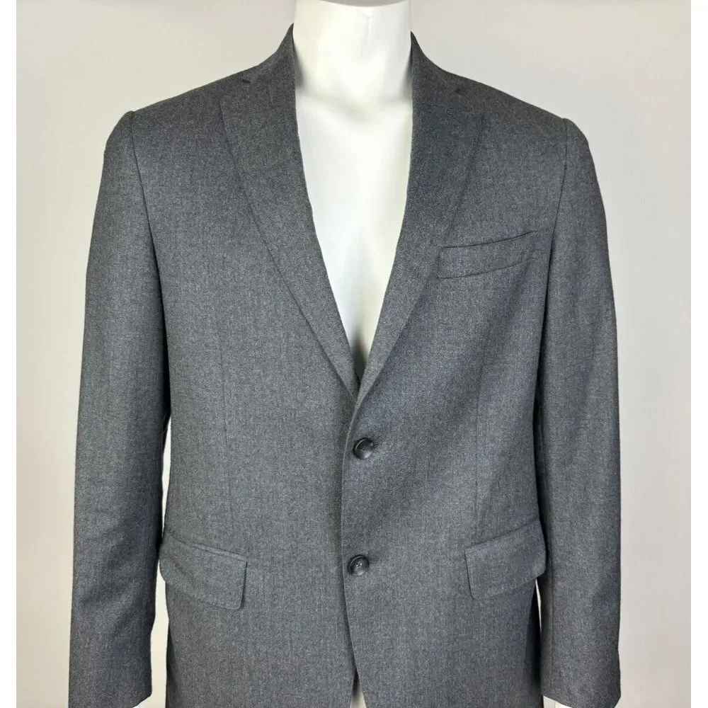 Hart Schaffner Marx Two-button Double-vented‎ Blazer Mens 40R EUC Lined Pockets
